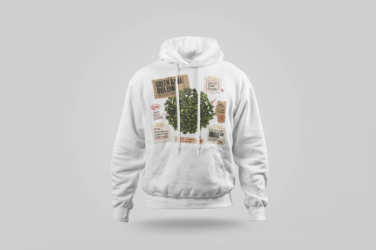 Hoodie — Green GABA Oolong