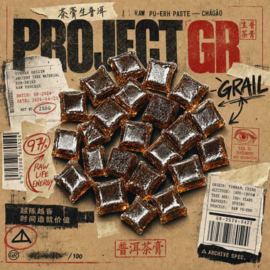 Raw Pu-erh Paste