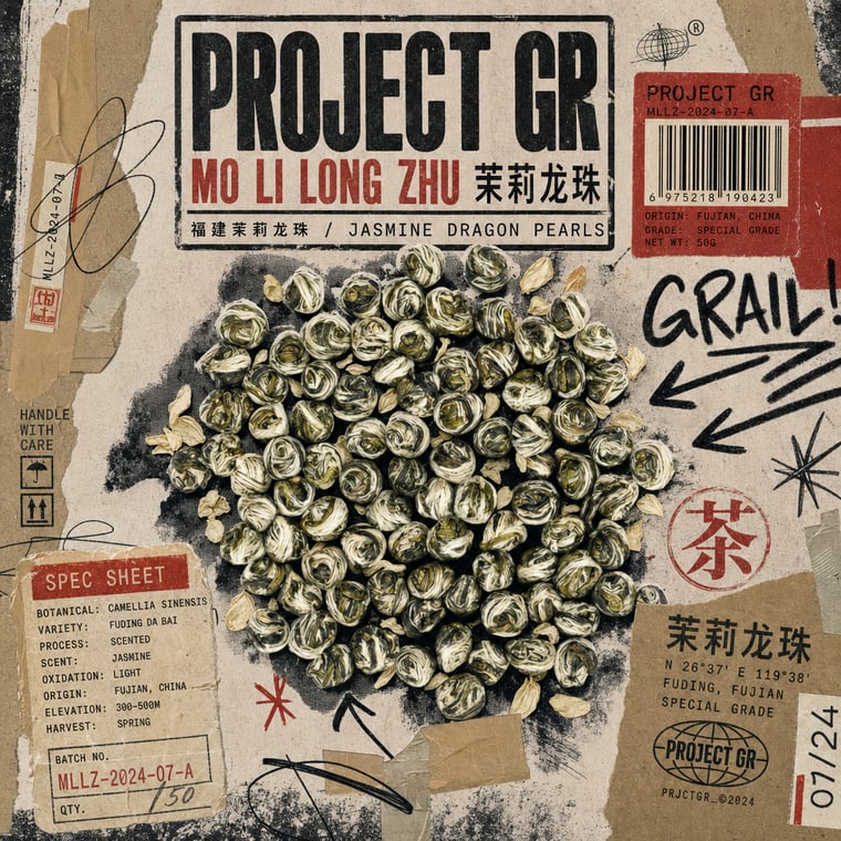 The design — Mòlì Lǒng Zhú