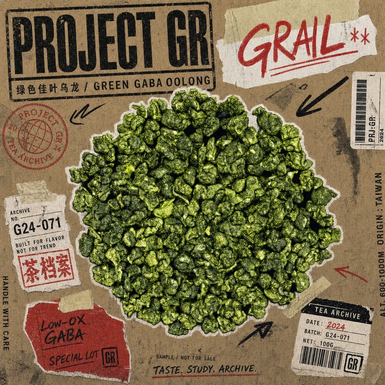 The design — Green GABA Oolong