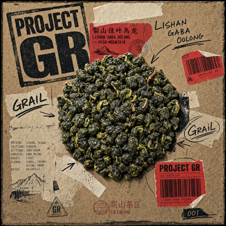 The design — Lishan GABA Oolong